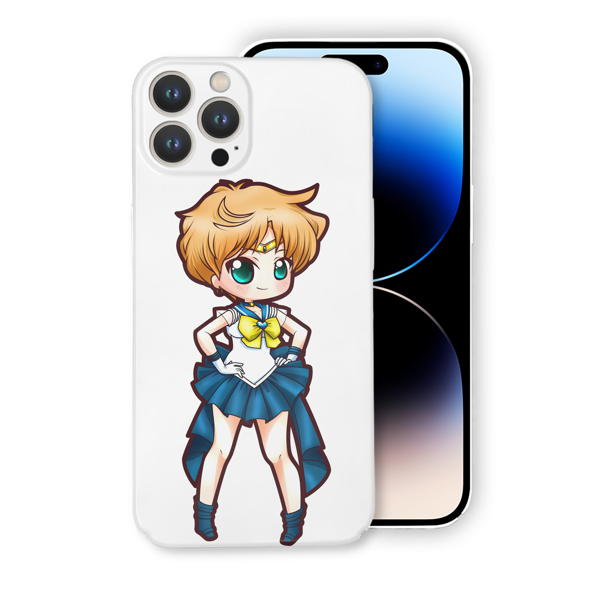 （画像用） 美少女戦士セーラームーン 天王はるか Sailor Moon Tenoh Haruka 【iPhone 14シリーズ対応】ハードケース